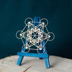 Métatron bois découpé 10 cm - Atelier Français Anthénaïs